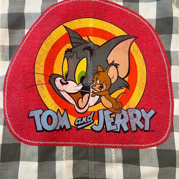 Tom & Jerry One-of-a-Kind Hollister Custom MadAndie Super Soft Flannel - Picture 4 of 5